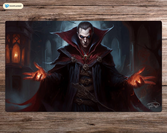 Master of Shadows - MTG Spielmatte - 24 x 14 inches - MTG Geschenke - MTG Zubehör - Magie Tischmatte