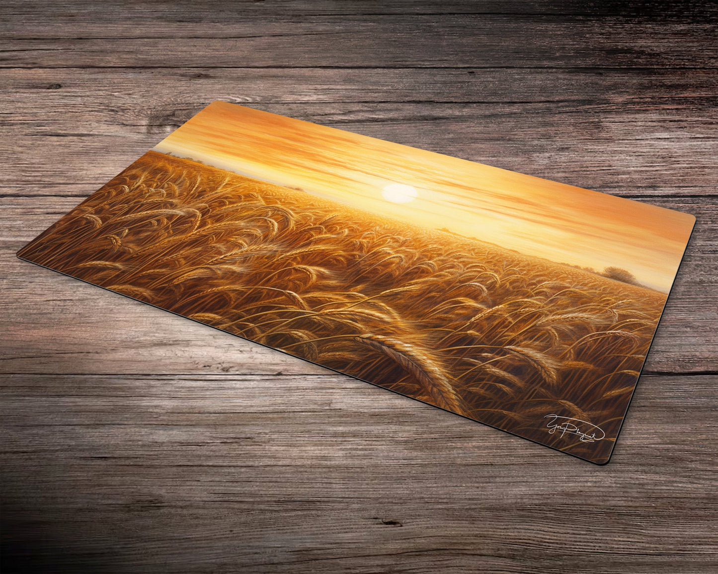 Harvesting the Sun's Blessings - MTG Spielmatte - 24 x 14 inches - MTG Geschenke - MTG Zubehör - Magie Tischmatte