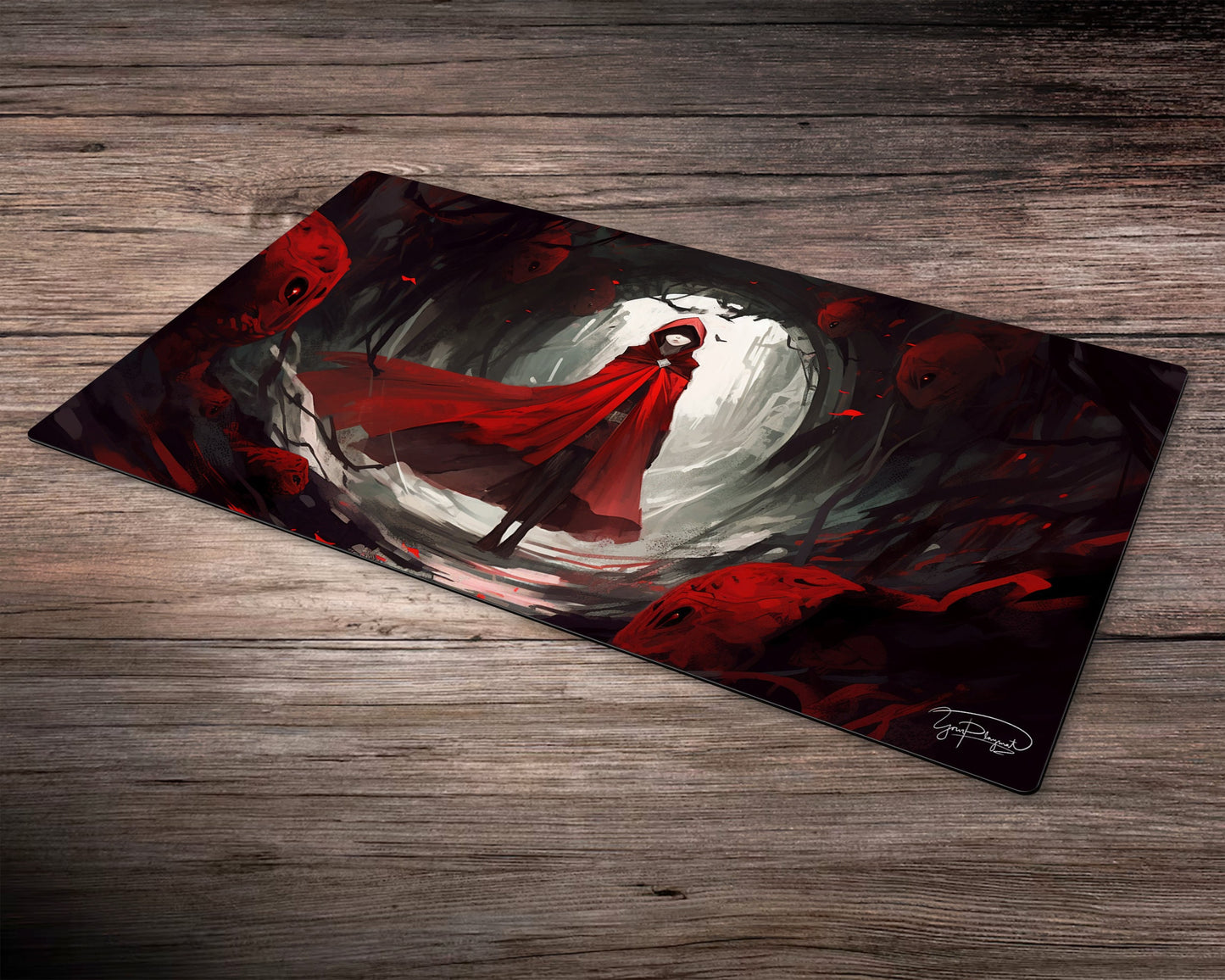 Curse of the Dark Tunnel - MTG Spielmatte - 24 x 14 inches - MTG Geschenke - MTG Zubehör - Magie Tischmatte