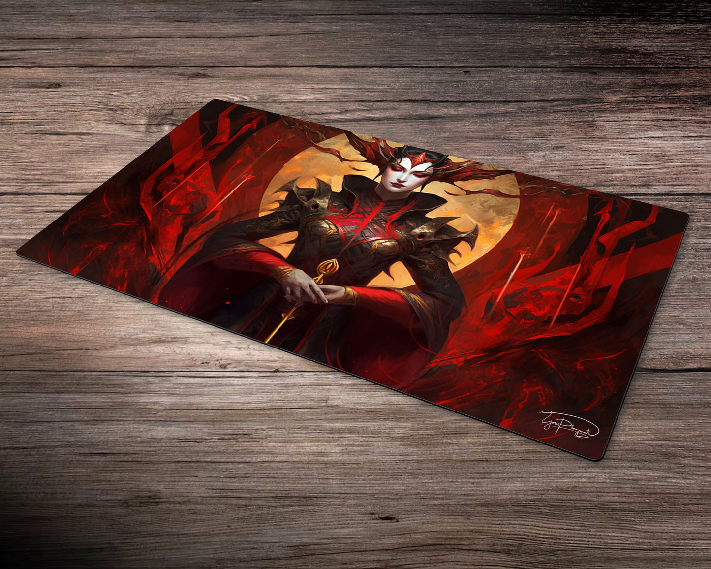 Vampire Witch Vow - MTG Spielmatte - 24 x 14 inches - MTG Geschenke - MTG Zubehör - Magie Tischmatte