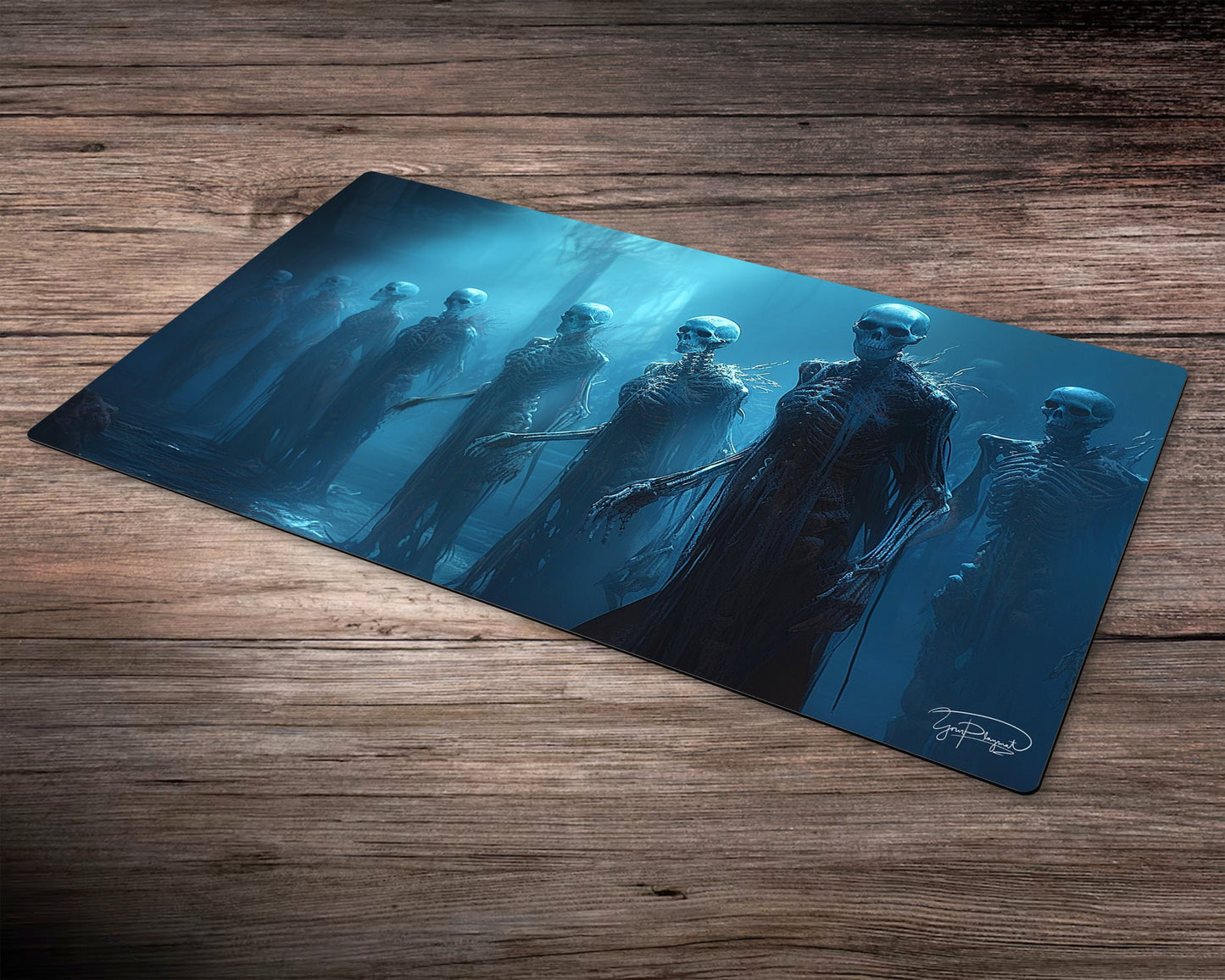 Demonic Shades  - MTG Spielmatte - 24 x 14 inches - MTG Geschenke - MTG Zubehör - Magie Tischmatte