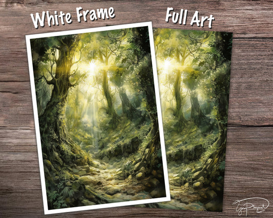 Ethereal Forest - MTG Card Sleeves - 60/100/120 -  TCG Card Sleeve Set - Commander Sleeves - Magic the Gathering Gifts
